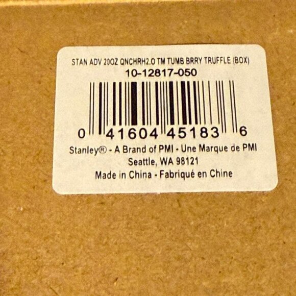 NIB Stanley Valentines Day H2.0 Tumbler 20 Oz Berry Truffle LIMITED EDITION - Picture 5 of 6